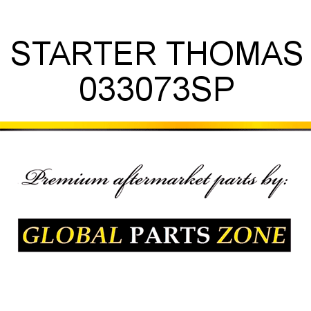 STARTER THOMAS 033073SP