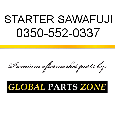 STARTER SAWAFUJI 0350-552-0337
