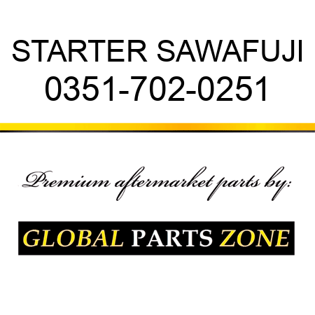 STARTER SAWAFUJI 0351-702-0251