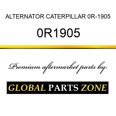 ALTERNATOR CATERPILLAR 0R-1905 0R1905