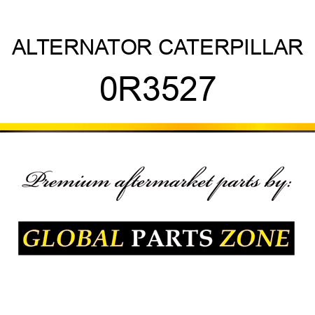 ALTERNATOR CATERPILLAR 0R3527