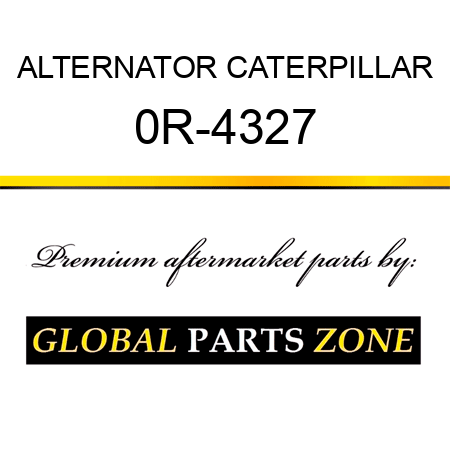 ALTERNATOR CATERPILLAR 0R-4327