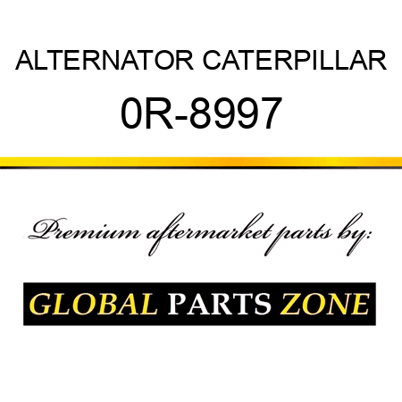 ALTERNATOR CATERPILLAR 0R-8997