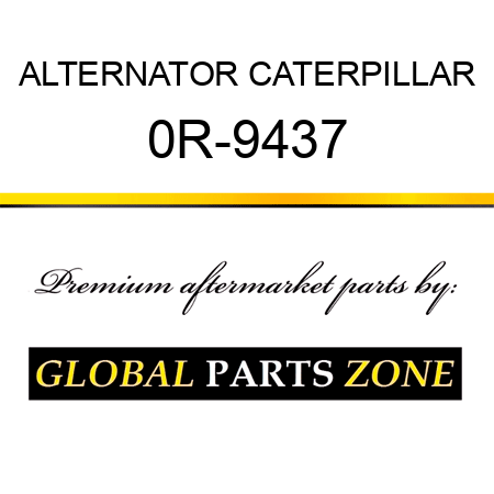 ALTERNATOR CATERPILLAR 0R-9437