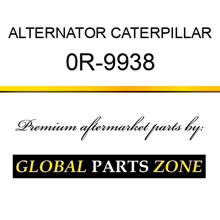 ALTERNATOR CATERPILLAR 0R-9938