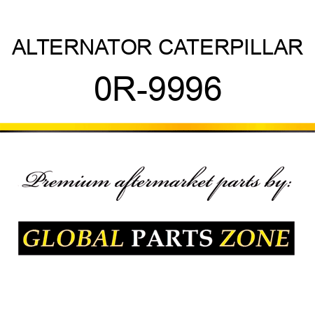 ALTERNATOR CATERPILLAR 0R-9996