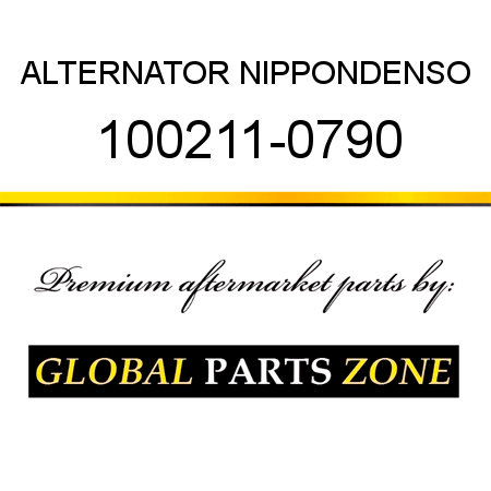 ALTERNATOR NIPPONDENSO 100211-0790