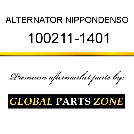 ALTERNATOR NIPPONDENSO 100211-1401