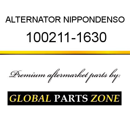 ALTERNATOR NIPPONDENSO 100211-1630