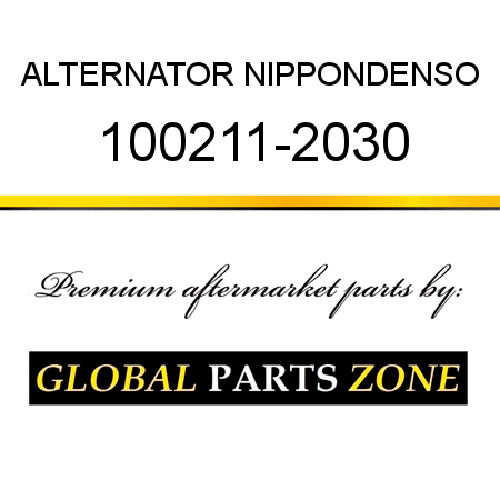 ALTERNATOR NIPPONDENSO 100211-2030