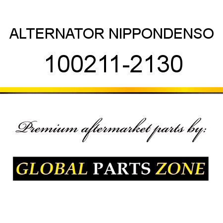 ALTERNATOR NIPPONDENSO 100211-2130