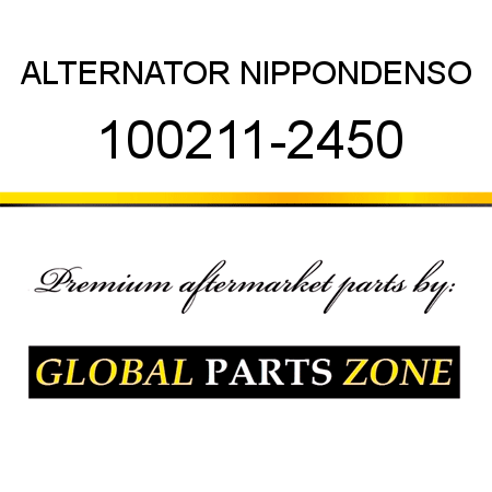 ALTERNATOR NIPPONDENSO 100211-2450