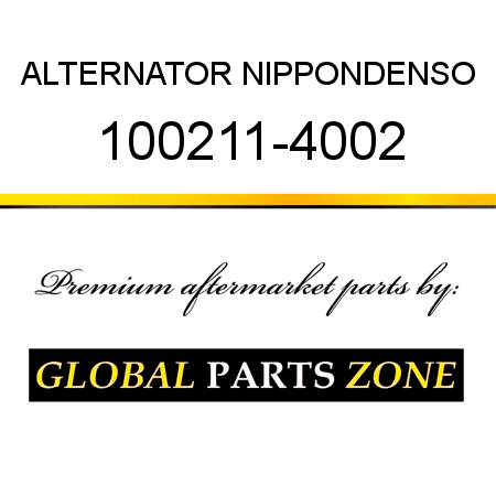 ALTERNATOR NIPPONDENSO 100211-4002