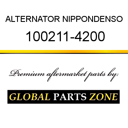 ALTERNATOR NIPPONDENSO 100211-4200
