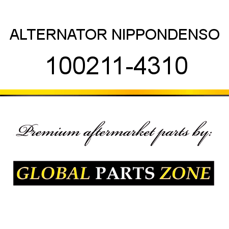 ALTERNATOR NIPPONDENSO 100211-4310