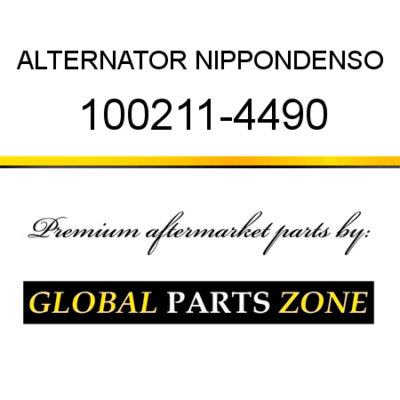 ALTERNATOR NIPPONDENSO 100211-4490