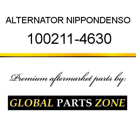 ALTERNATOR NIPPONDENSO 100211-4630