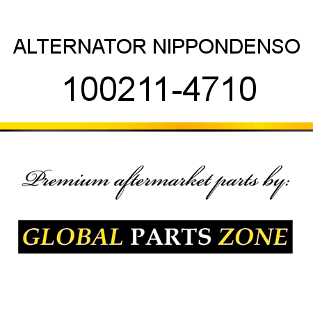 ALTERNATOR NIPPONDENSO 100211-4710