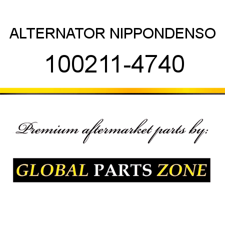 ALTERNATOR NIPPONDENSO 100211-4740