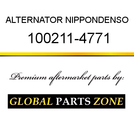 ALTERNATOR NIPPONDENSO 100211-4771