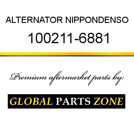 ALTERNATOR NIPPONDENSO 100211-6881