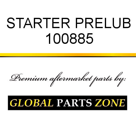 STARTER PRELUB 100885