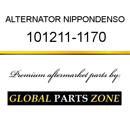 ALTERNATOR NIPPONDENSO 101211-1170
