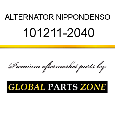 ALTERNATOR NIPPONDENSO 101211-2040