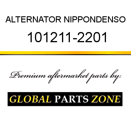 ALTERNATOR NIPPONDENSO 101211-2201