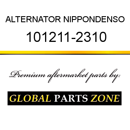 ALTERNATOR NIPPONDENSO 101211-2310