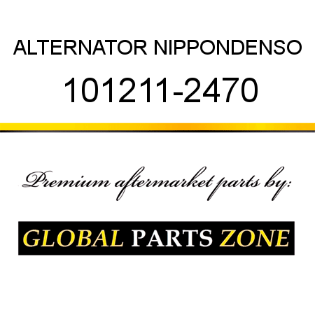 ALTERNATOR NIPPONDENSO 101211-2470