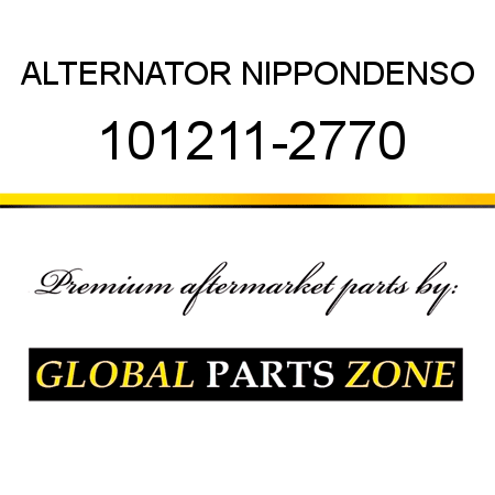 ALTERNATOR NIPPONDENSO 101211-2770