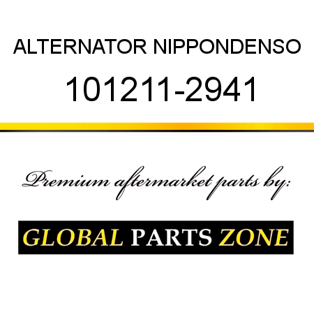 ALTERNATOR NIPPONDENSO 101211-2941