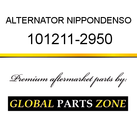 ALTERNATOR NIPPONDENSO 101211-2950