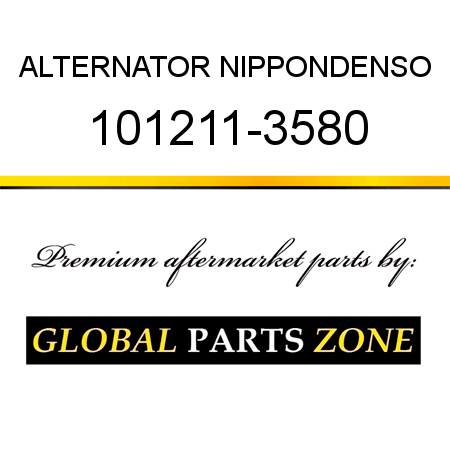 ALTERNATOR NIPPONDENSO 101211-3580