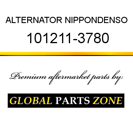 ALTERNATOR NIPPONDENSO 101211-3780
