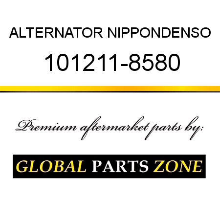 ALTERNATOR NIPPONDENSO 101211-8580