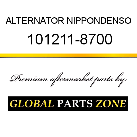 ALTERNATOR NIPPONDENSO 101211-8700