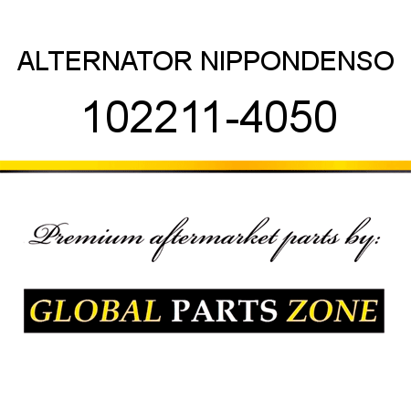 ALTERNATOR NIPPONDENSO 102211-4050