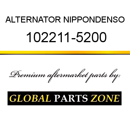 ALTERNATOR NIPPONDENSO 102211-5200