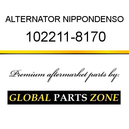 ALTERNATOR NIPPONDENSO 102211-8170