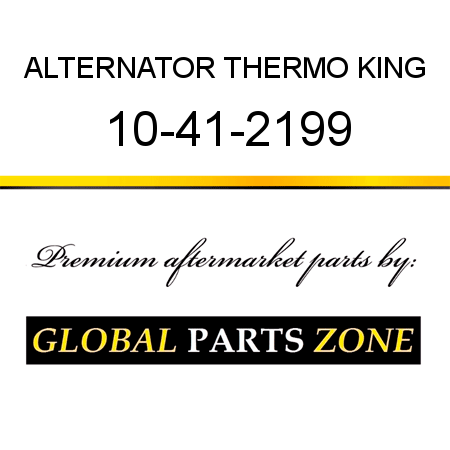 ALTERNATOR THERMO KING 10-41-2199