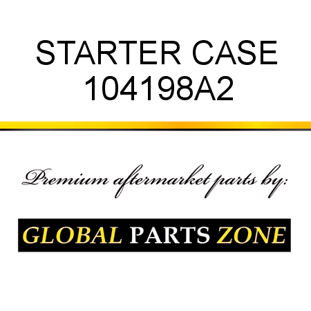 STARTER CASE 104198A2