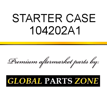 STARTER CASE 104202A1
