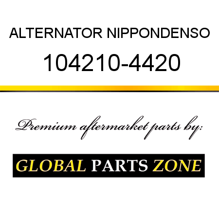 ALTERNATOR NIPPONDENSO 104210-4420