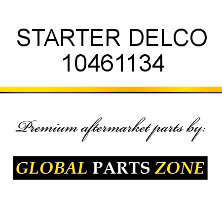 STARTER DELCO 10461134
