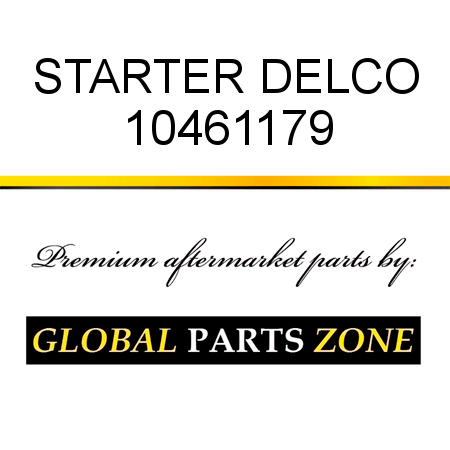 STARTER DELCO 10461179