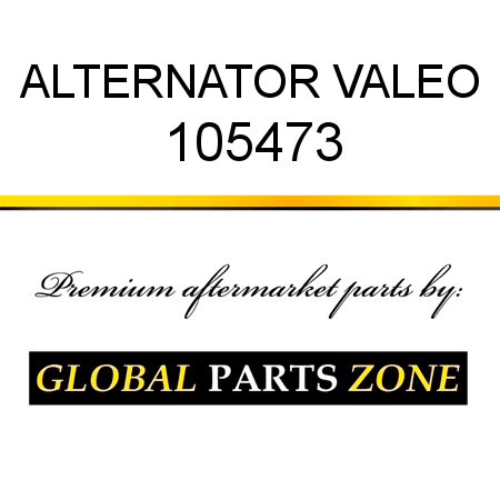 ALTERNATOR VALEO 105473