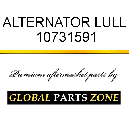 ALTERNATOR LULL 10731591