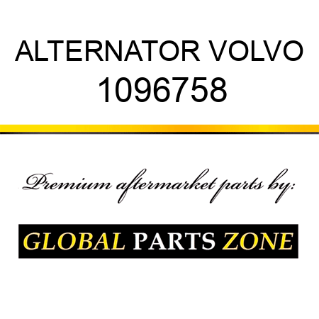ALTERNATOR VOLVO 1096758